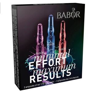 Babor- Ampoule Minimal Effort Beauty Rescue Perfect Glow Lift Express -2ml EACH